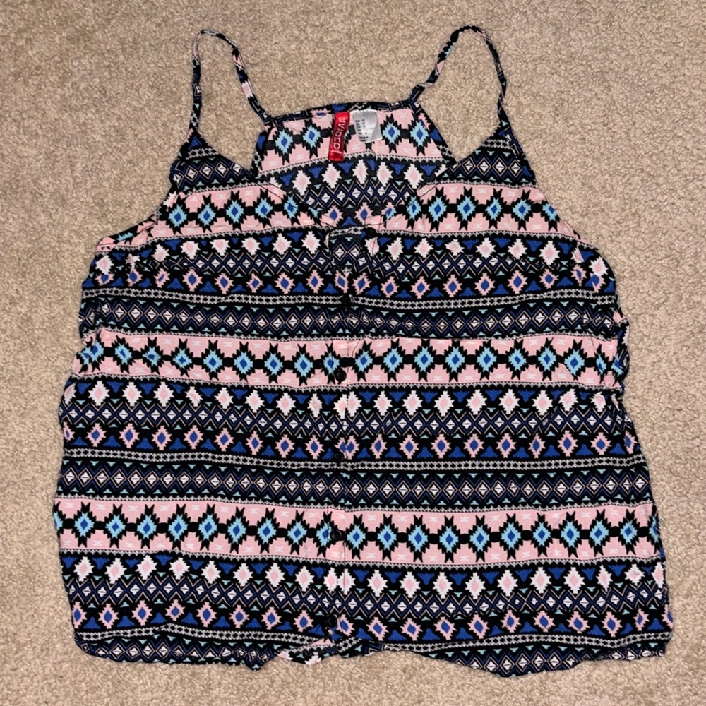 H&M Women’s Tank Top, Size 12, Super Cute and Great Condition!